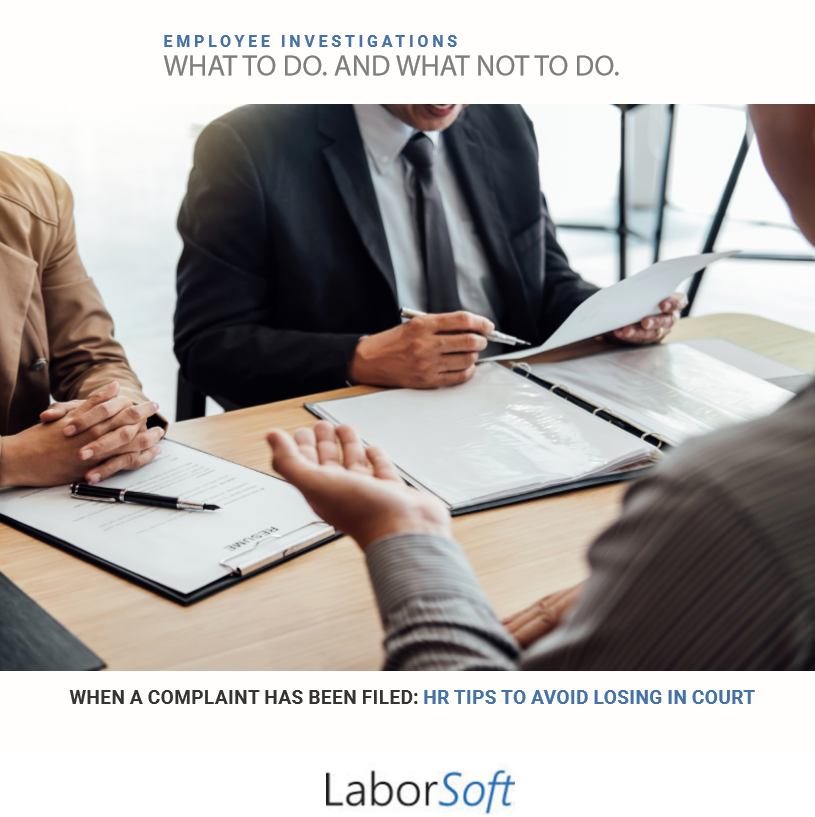 Employee Investigation Questions Checklist for HR